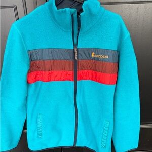 cotopaxi Teal Jacket with Navy Shell